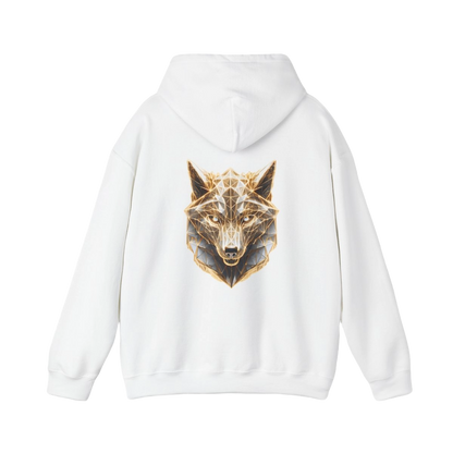 DeepMarks - Golden Wolf Premium Hoodie